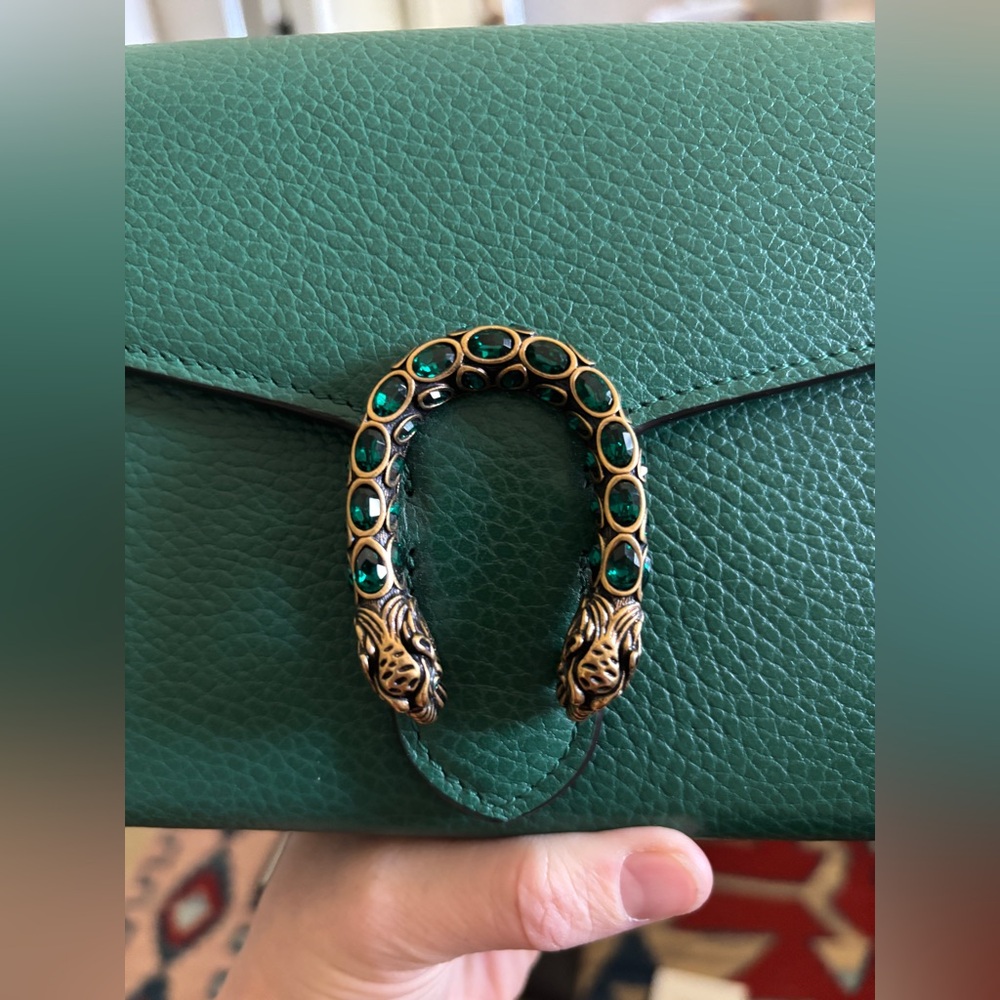 Gucci Dionysus Mini Leather Chain Wallet - Picture 11 of 16